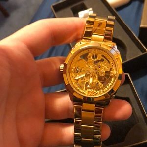 Forsining Skeleton Watch (Gold)